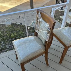 Solid Teak Chairs 