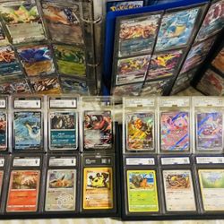 Graded Slab Pokemon Card Lot 15?slabs
