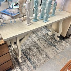 Coastal Solid Wood Console 