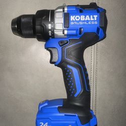 Kobalt 1/2-in 24-volt Variable Speed Brushless Cordless Hammer Drill