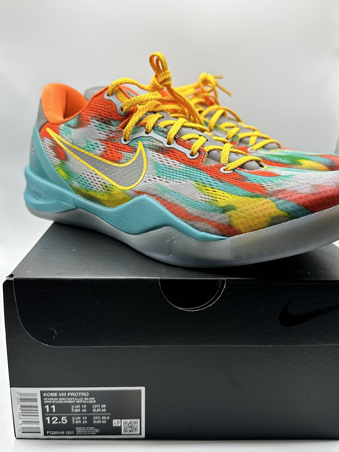 Nike Kobe 8 Protro Venice Beach Mens Size 11 Kobe Bryant Basketball Sneakers