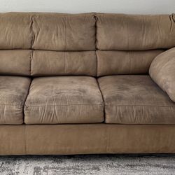 Microfiber Pull Out Sofa Bed