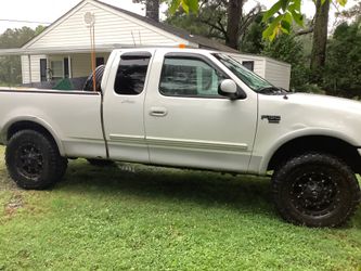 Truck is leather lariat somebody stole a converter at it replaced