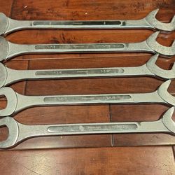 Jumbo SAE Angle Wrench Set 5 Piece