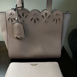 Kate Spade purse (pink) with matching wallet $75 