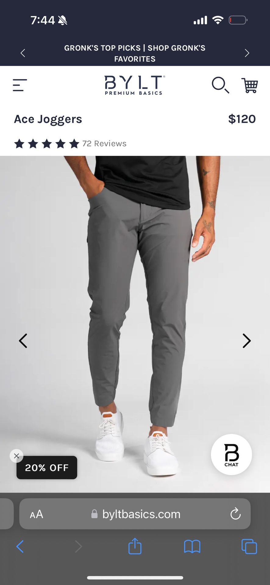 BYLT Ace Joggers (Brand New)