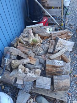 Firewood Log Pile Split Wood