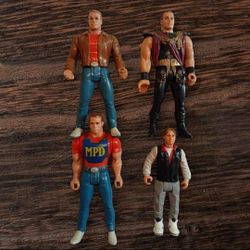 Vintage lot of 4 Last Action Hero Action Figures MATTEL 1993 Collection $16 Oh Best Offer