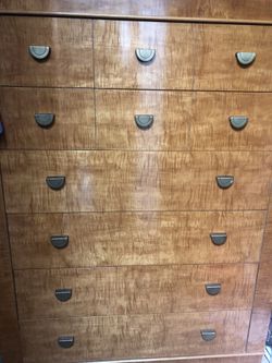 Large dresser and night stand great quality set