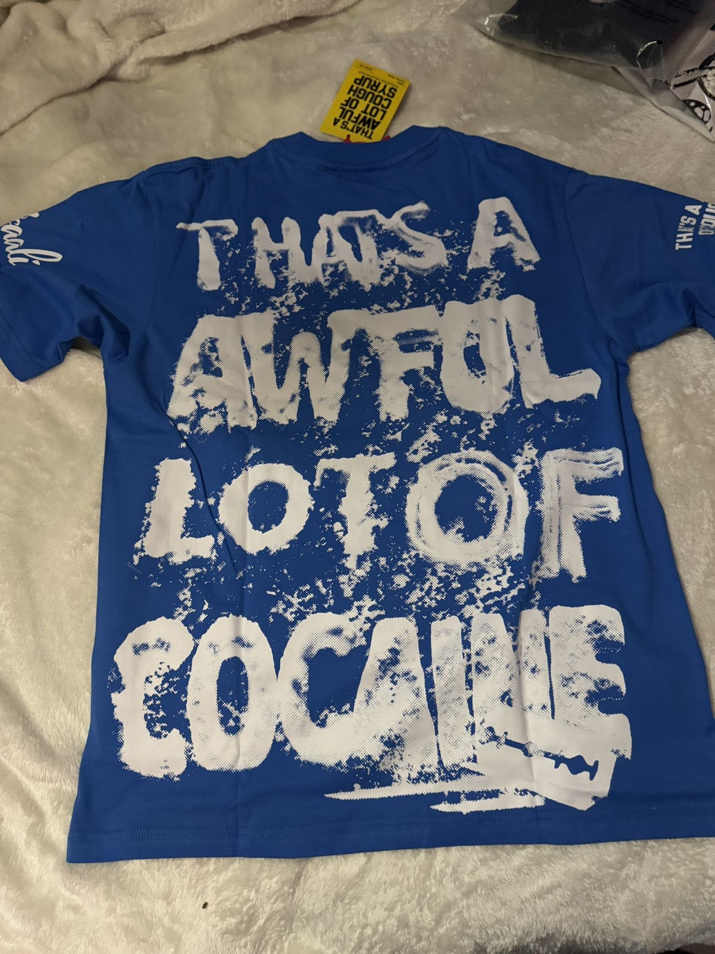 mens awful Lot Of Cough Syrup shirt