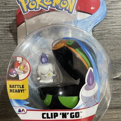 Litwick + Dusk Ball Pokemon Clip'n'Go 