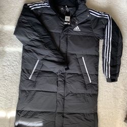 3ST Long Coat Adidas Puffer Parka