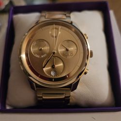 MAVADO GOLD WATCH CHRONOGRAPH 
