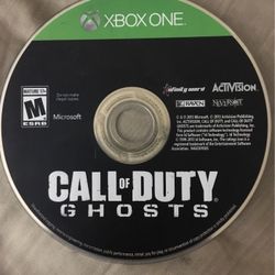 Call Of Duty Ghosts Xbox One
