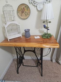 Antique sewing table
