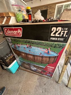 Coleman Above Ground Pool 22ft