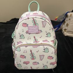 Loungefly Pusheen Cat Unicorn Music Instrument mini backpack