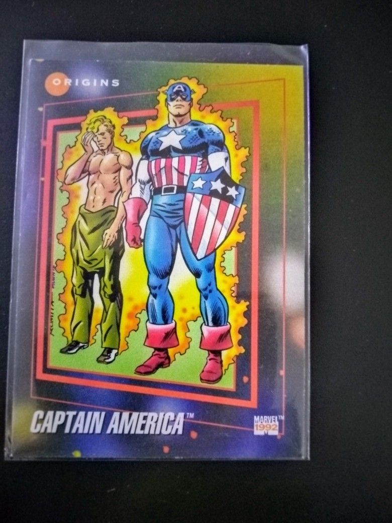 Captain America Card