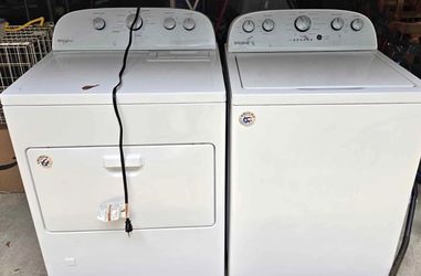 GE Washer & Gas Dryer Set – Works Great
