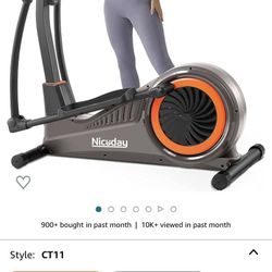 Elyptical Capacity 400lbs. MUST GO ASAP PAID 600.00 ASKING $200