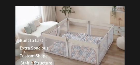 Doradotey baby foldable playpen