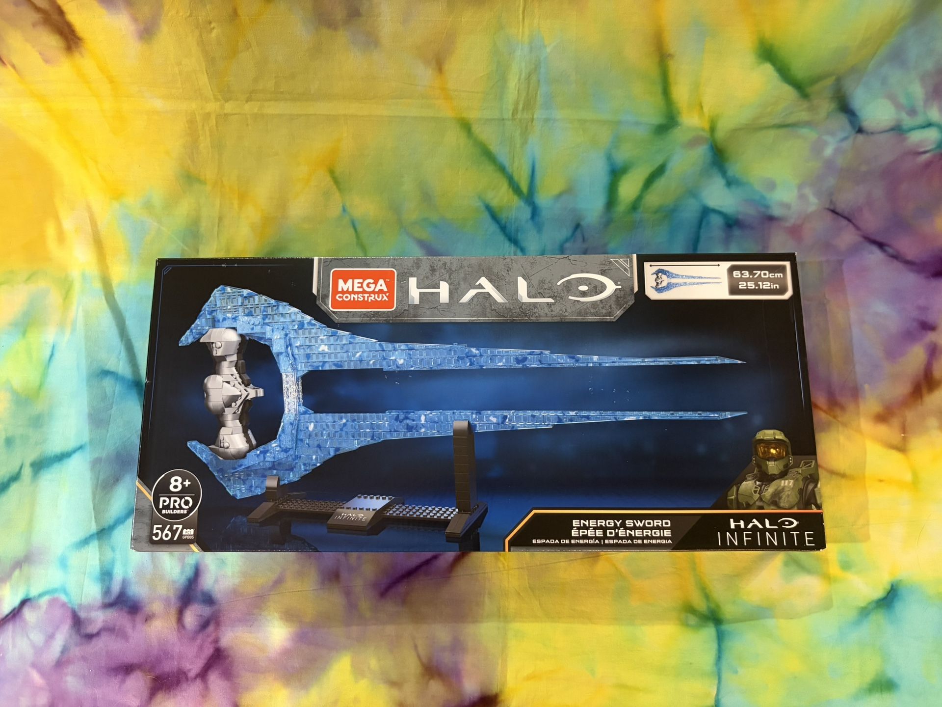 Mega Construx Halo Energy Sword GPB05 567pcs Pro Builders Set Brand New