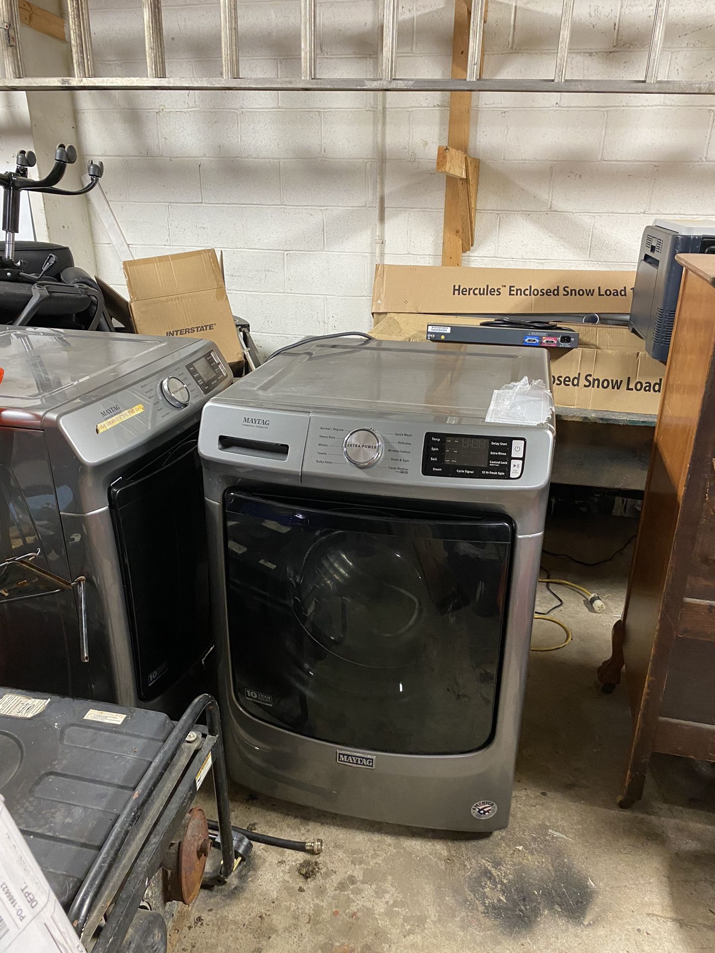 Maytag Smart Washer and Dryer combo