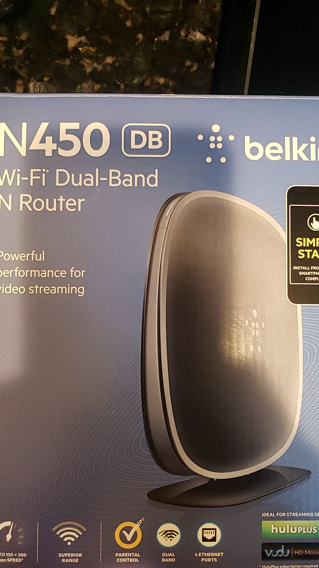 Belkin n450 router wireless
