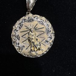 14k Saint Lazarus Charm