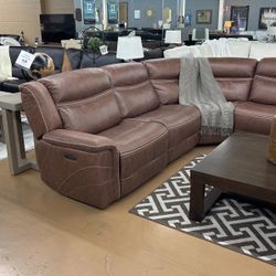 6 Piece Power Recliner Sectional! ON SALE!!