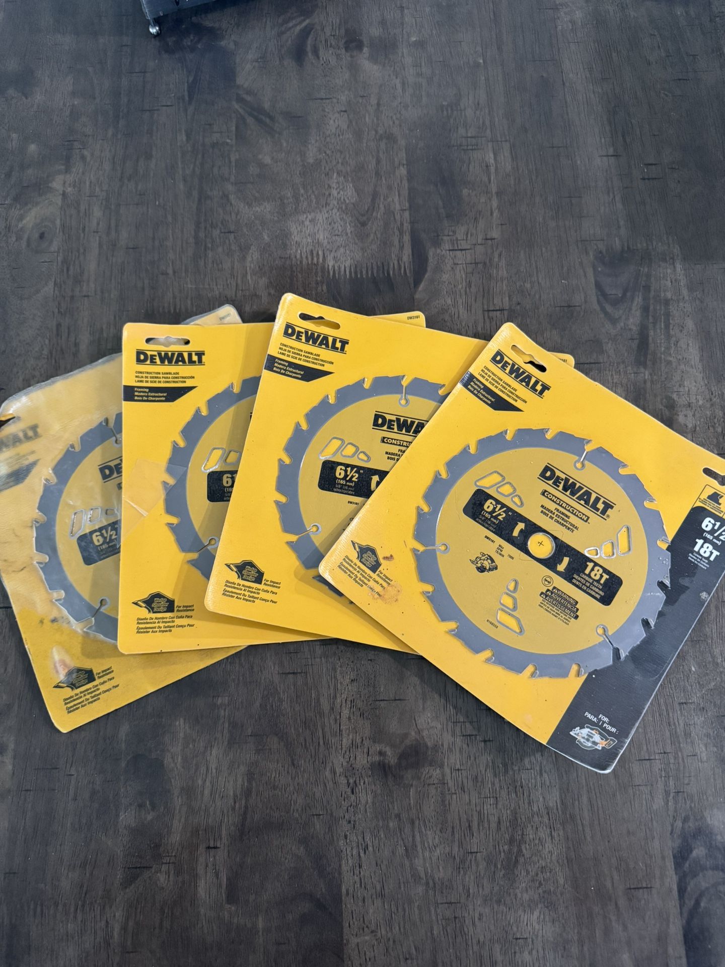 Dewalt 6.5” 18T