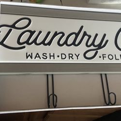 Laundry Decorative Hook Rack