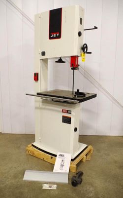 JET 20" Industrial Woodworking Bandsaw w/ 16" Resaw Capacity, 5HP, 1PH, 230V, M/N JWBS-20-5