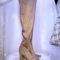 Knee Length Heel Boots 
