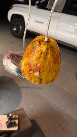 Art Glass Pendant Light Shade