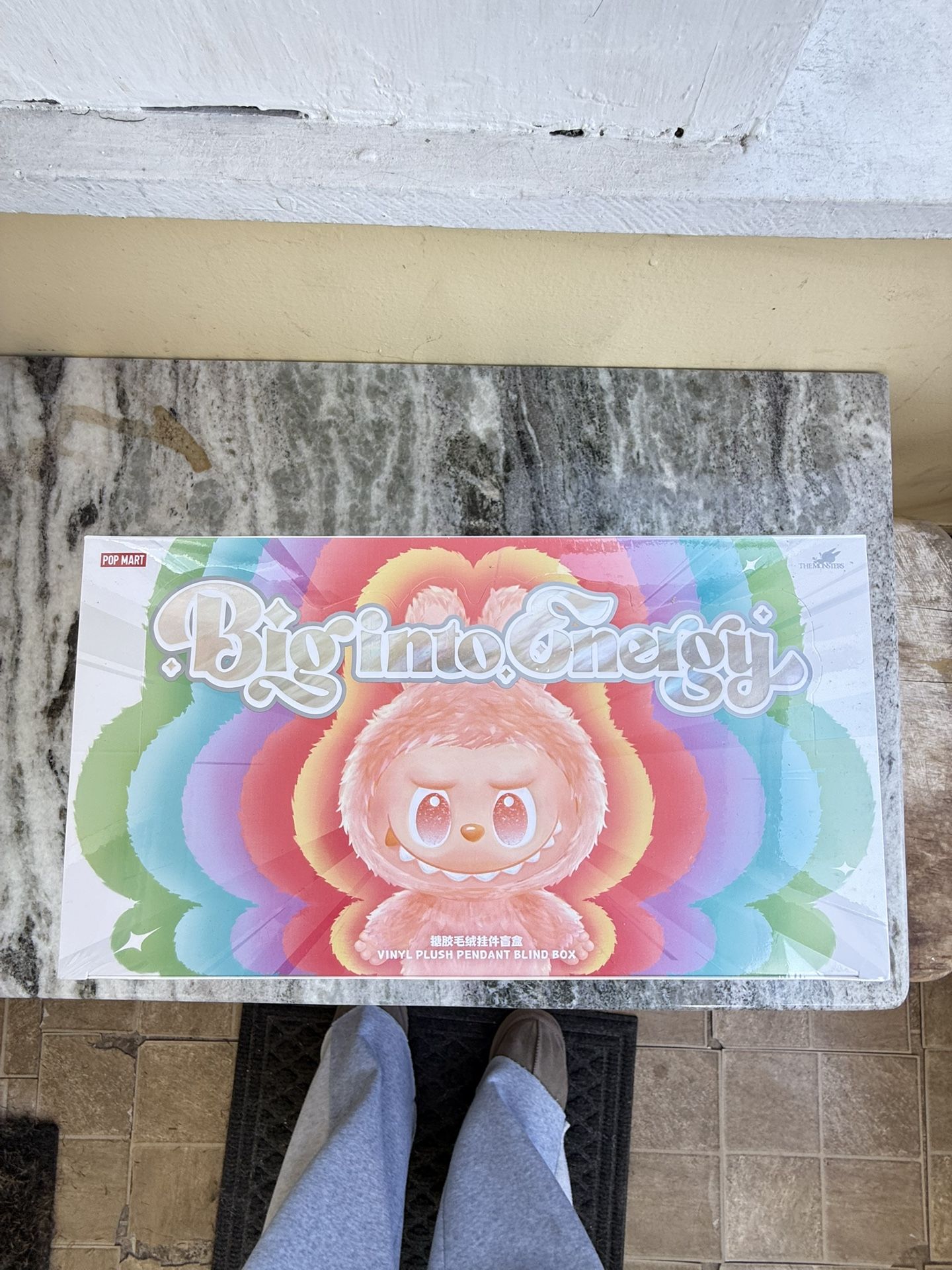 Pop Mart Labubu “Big into Energy” Vinyl Plush Pendant – Sealed Case of 6
