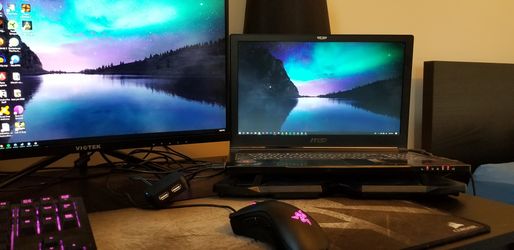 MSI Laptop GTX 1060 6gb, i7-7700, 16gb Ram, 256GB SSD