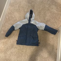 REI Kids Size 8 Fleece Lined Coat