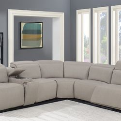Power Reclining Sectional On Sale Now!!