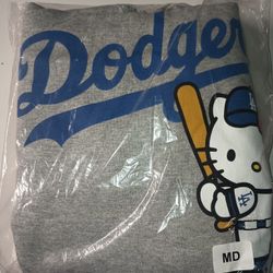 Hello Kitty Dodger Hoodie Sweater Size Medium