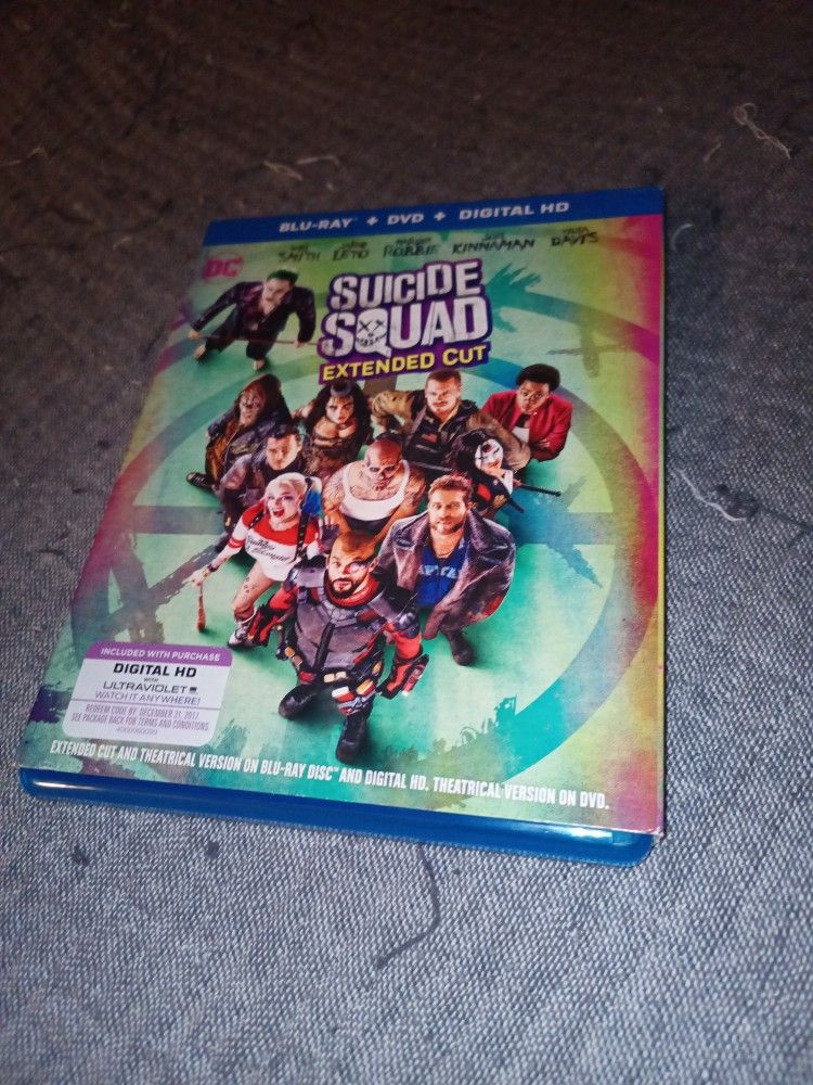 Suicide Squad Blu-Ray