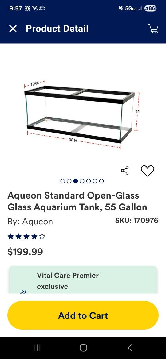 55 Gallon Tank