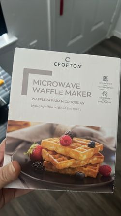Microwave waffle marker