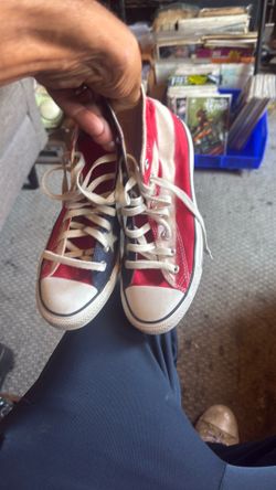 American flag converse shoes 7 men 9 women