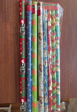 New 8 Pieces Wrapping Paper