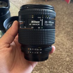 28-105mm Nikon Lense