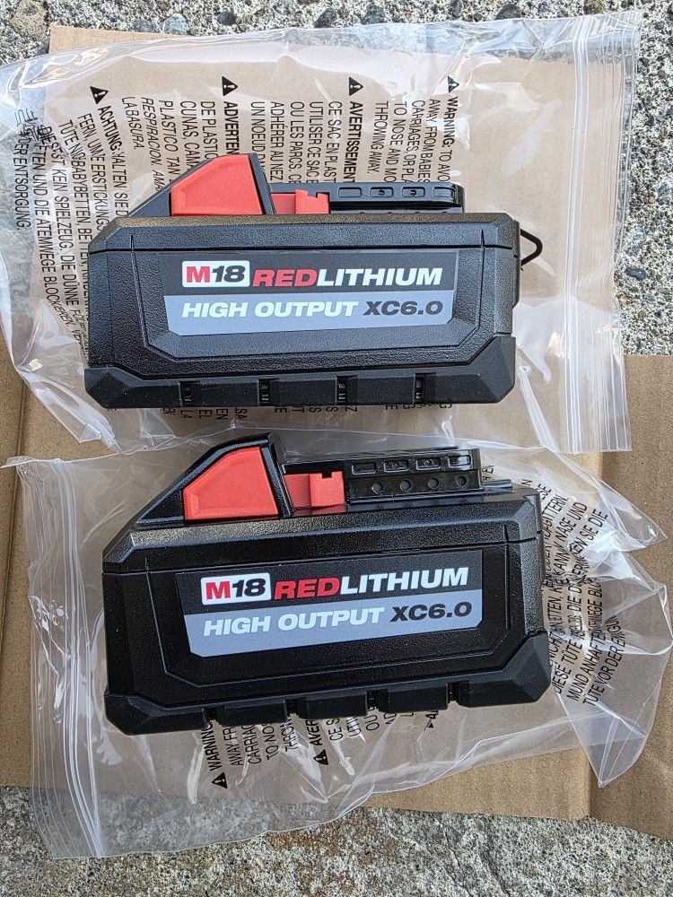 Milwaukee M18 Batteries