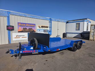 2027 MaxxD C4X 7x18 car hauler trailer steel deck rock guard and many more upgrades!