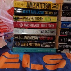 James Patterson Lovers - 26 Of His Books