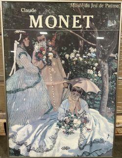 Pair of Framed Musée du Jeu de Paume Art Posters – Claude Monet & Auguste Renoir (Large) 